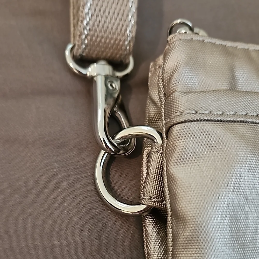 Kipling Pink Metallic Crossbody Bag_3